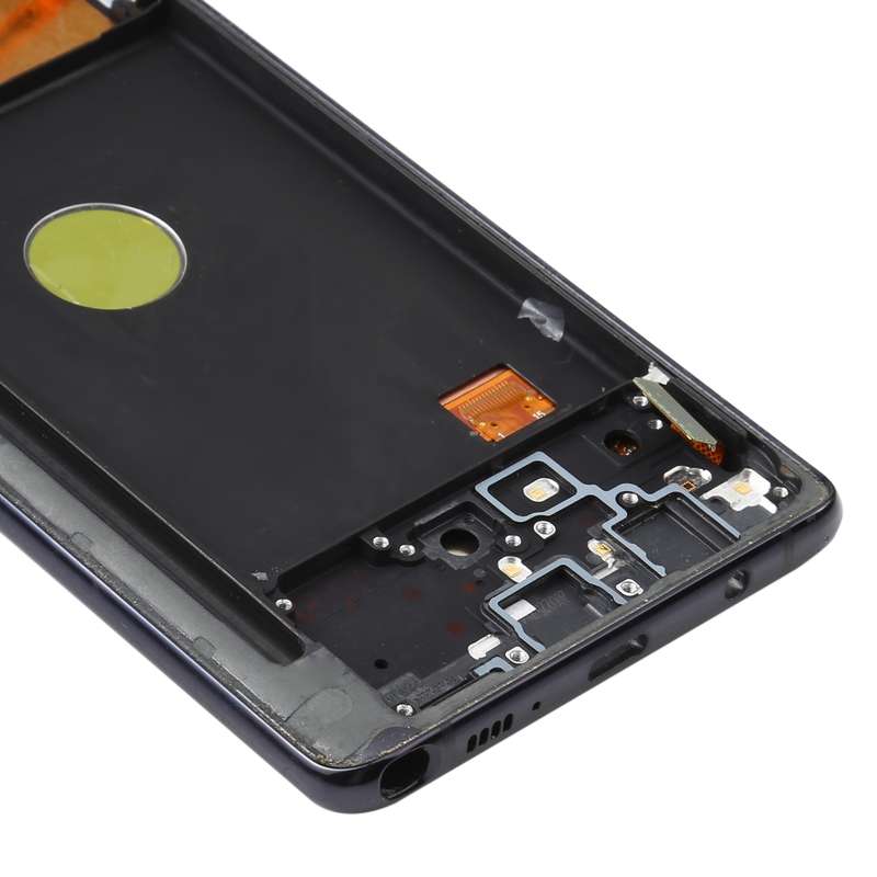 Original Super AMOLED LCD Screen for Samsung Galaxy Note10 Lite Digitizer Full Assembly With Frame (