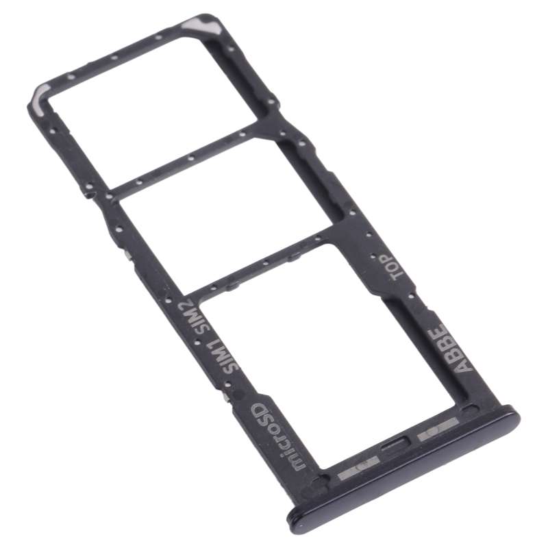 For Samsung Galaxy A22 SM-A225 SIM Card Tray + SIM Card Tray + Micro SD Card Tray (Purple)