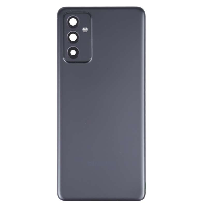 For Samsung Galaxy A82 Battery Back Cover With Camera Lens (Black)