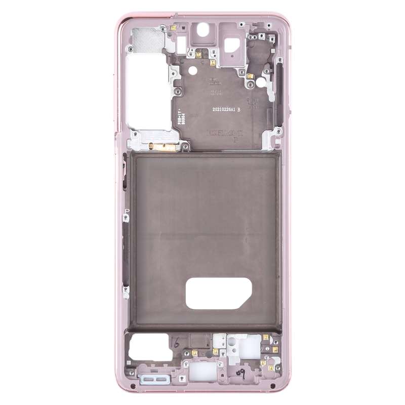 For Samsung Galaxy S21 Middle Frame Bezel Plate (Pink)