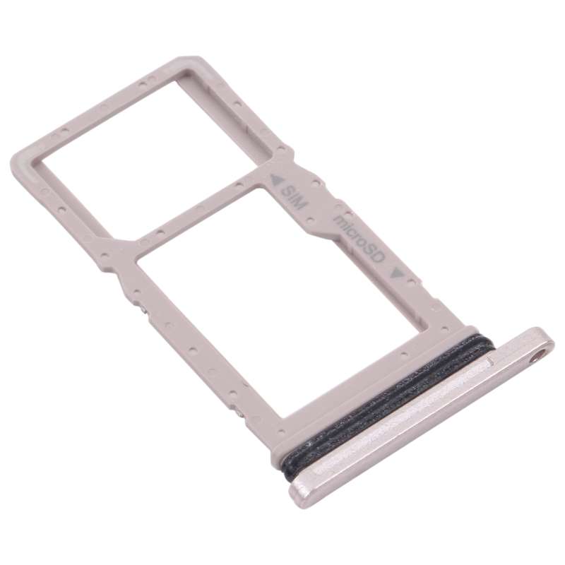 For Samsung Galaxy Tab A7 10.4 (2020) SM-T505 SIM Card Tray + Micro SD Card Tray (Gold)