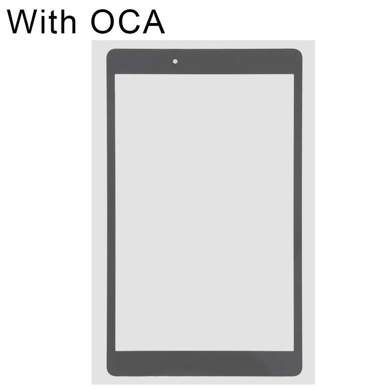For Samsung Galaxy Tab A 8.0 (2019) SM-T295 (LTE Version) Front Screen Outer Glass Lens with OCA Opt