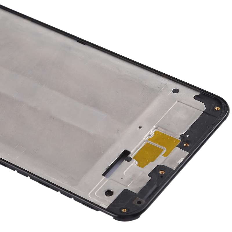 For Galaxy A30, SM-A305F/DS Front Housing LCD Frame Bezel Plate (Black)