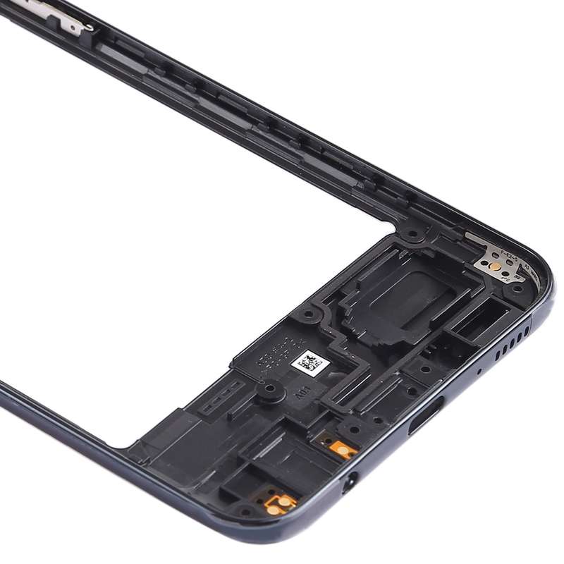 For Galaxy A30, SM-A305F/DS Front Housing LCD Frame Bezel Plate (Black)