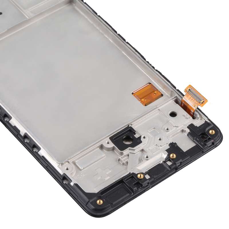 Original Super AMOLED LCD Screen for Samsung Galaxy A41 SM-A415 Digitizer Full Assembly with Frame (