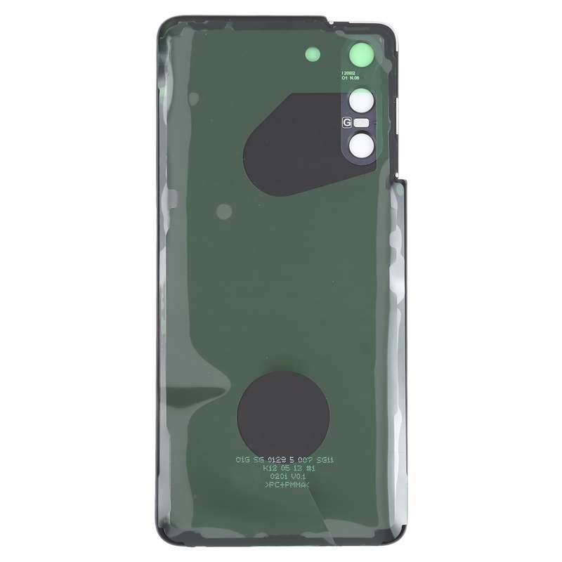 For Samsung Galaxy S21 5G Battery Back Cover with Camera Lens Cover (Purple)