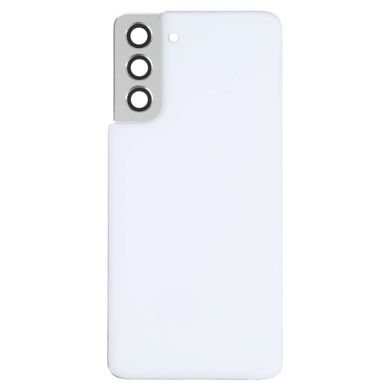 For Samsung Galaxy S21 5G Battery Back Cover with Camera Lens Cover (Purple)