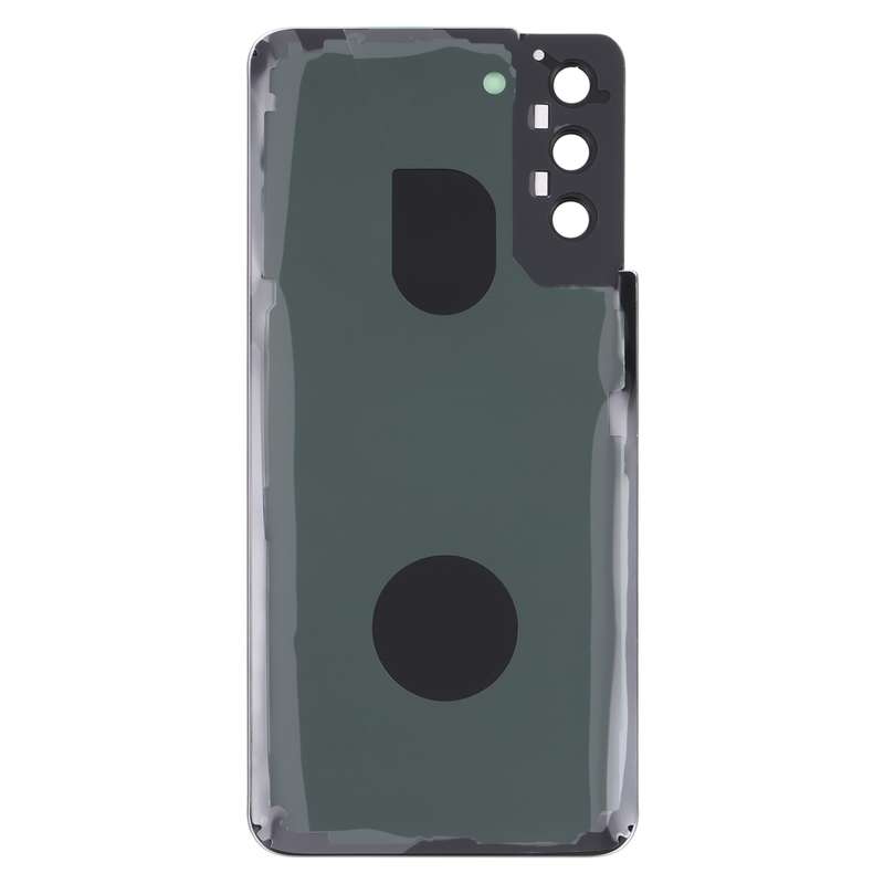 For Samsung Galaxy S21+ 5G Battery Back Cover with Camera Lens Cover (Black)