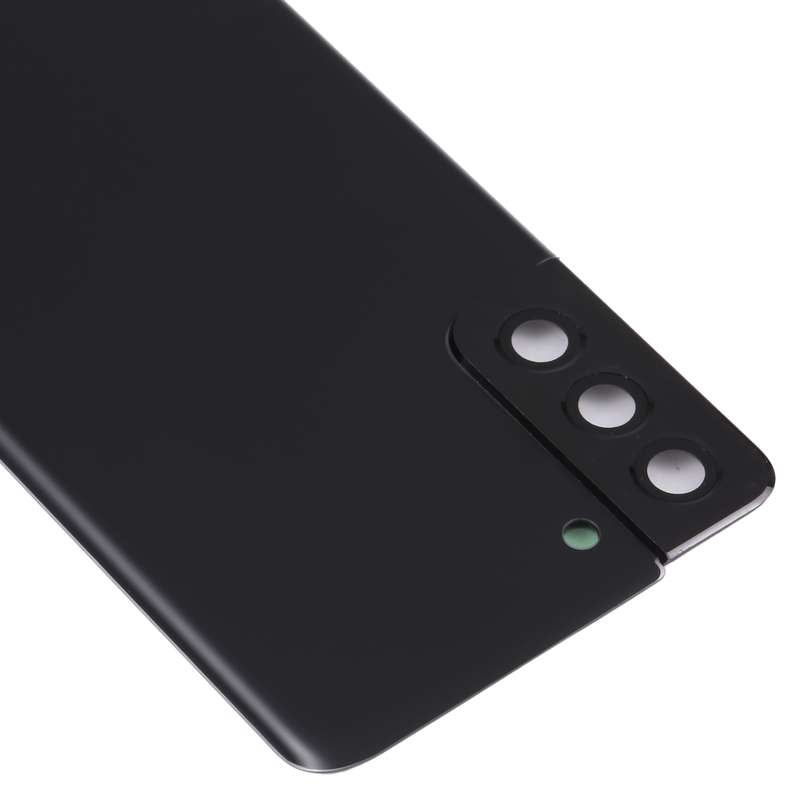For Samsung Galaxy S21+ 5G Battery Back Cover with Camera Lens Cover (Black)