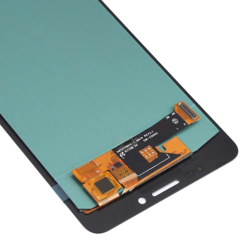 OLED Material LCD Screen and Digitizer Full Assembly for Samsung Galaxy C9 Pro SM-C9000/C900(Black)