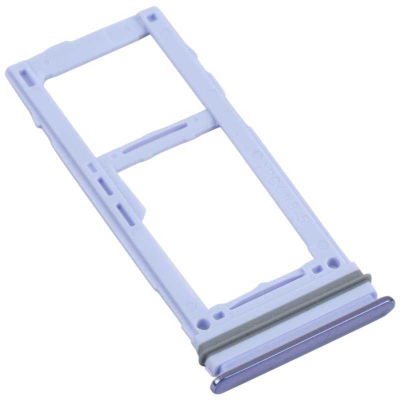 For Samsung Galaxy A52S 5G SM-A528 SIM Card Tray + SIM Card Tray / Micro SD Card Tray (Purple)