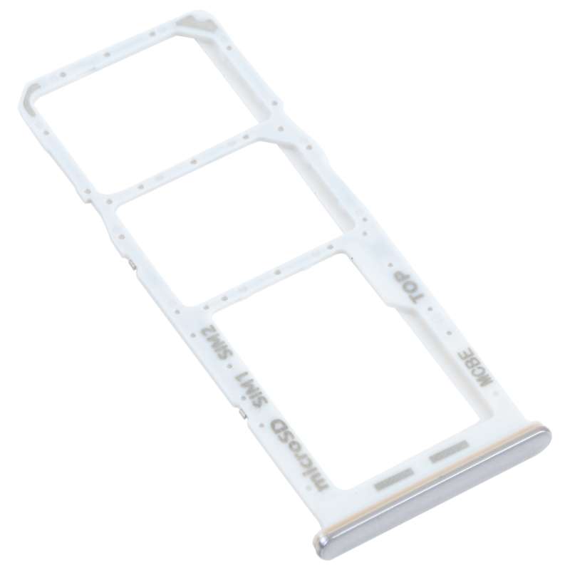 For Samsung Galaxy M32 SM-M325 SIM Card Tray + SIM Card Tray + Micro SD Card Tray (Blue)