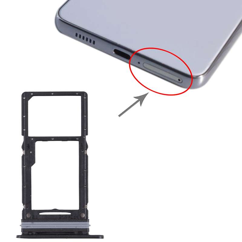 For Samsung Galaxy A33 5G SM-A336B Original SIM Card Tray + SIM Card Tray / Micro SD card tray (Blue