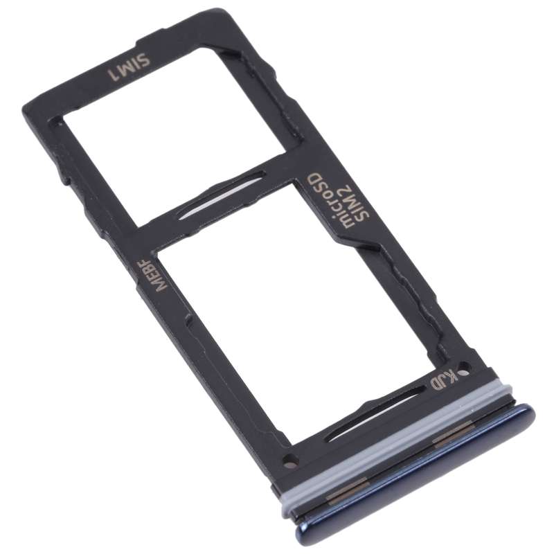 For Samsung Galaxy M52 5G SM-M526B Original SIM Card Tray + SIM Card Tray / Micro SD card tray (Blue