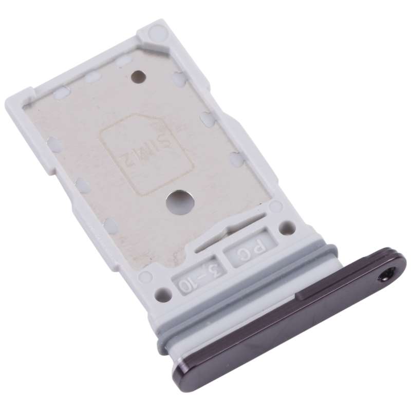 For Samsung Galaxy S22 Ultra 5G SM-S908B Original SIM Card Tray + SIM Card Tray (Jet Black)
