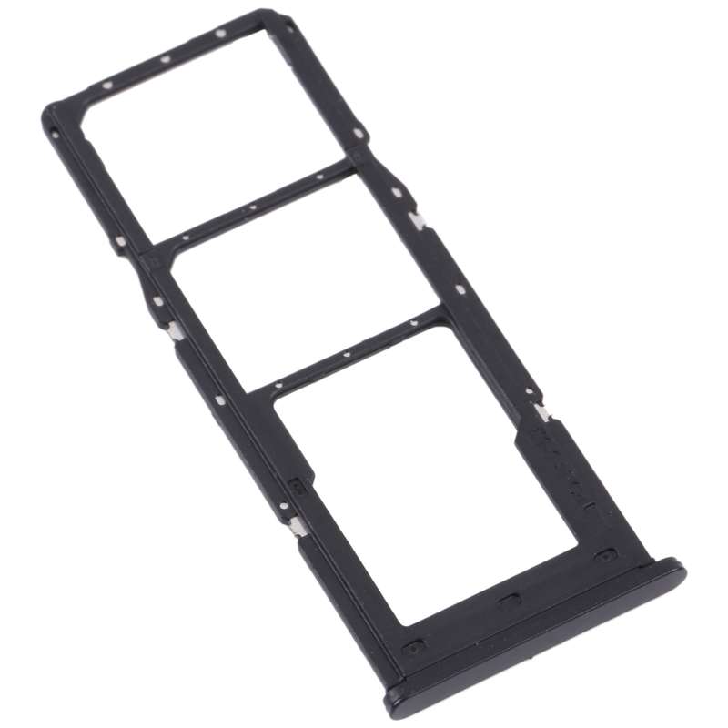 For Samsung Galaxy A13 5G SM-A136 Original SIM Card Tray + SIM Card Tray + Micro SD card tray (Black