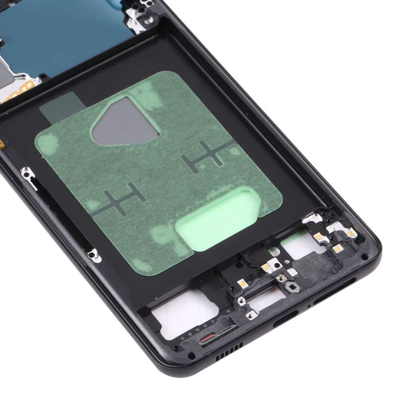 For Samsung Galaxy S21+ 5G SM-G996B Middle Frame Bezel Plate (Black)