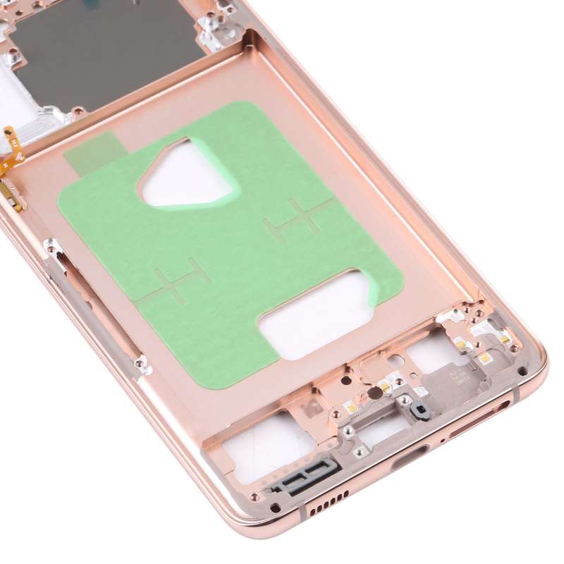 For Samsung Galaxy S21+ 5G SM-G996B Middle Frame Bezel Plate (Pink)