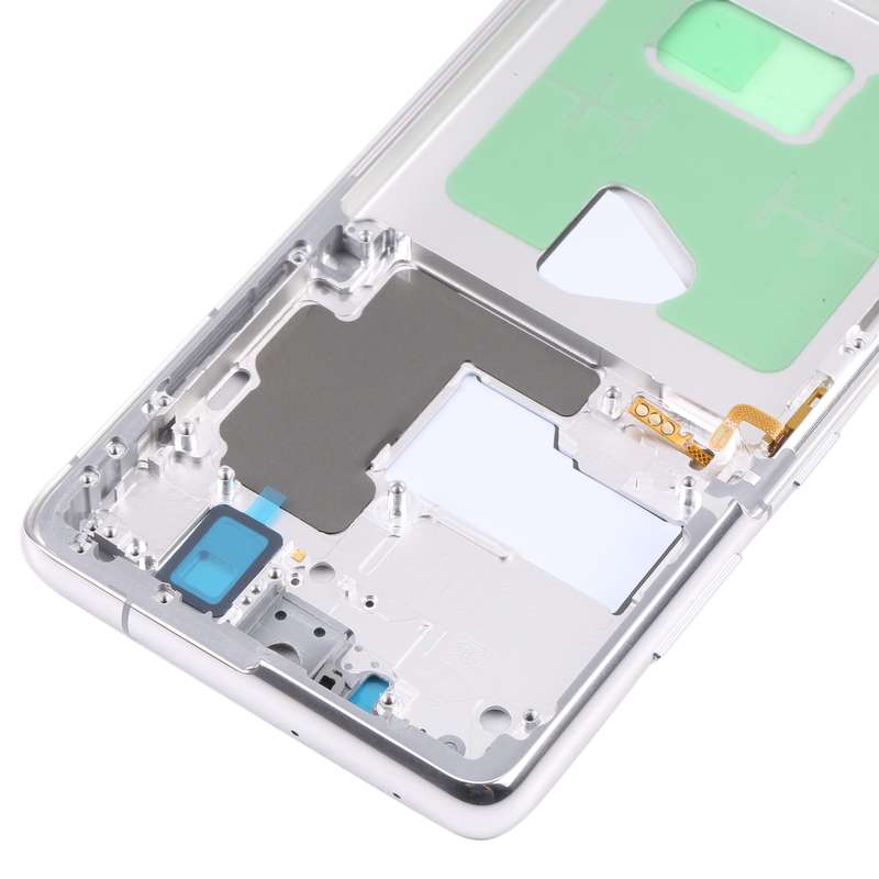 For Samsung Galaxy S21 Ultra 5G SM-G998B Middle Frame Bezel Plate (Black)