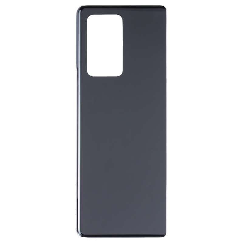 For Samsung Galaxy Z Fold2 5G SM-F916B Glass Battery Back Cover (Black)
