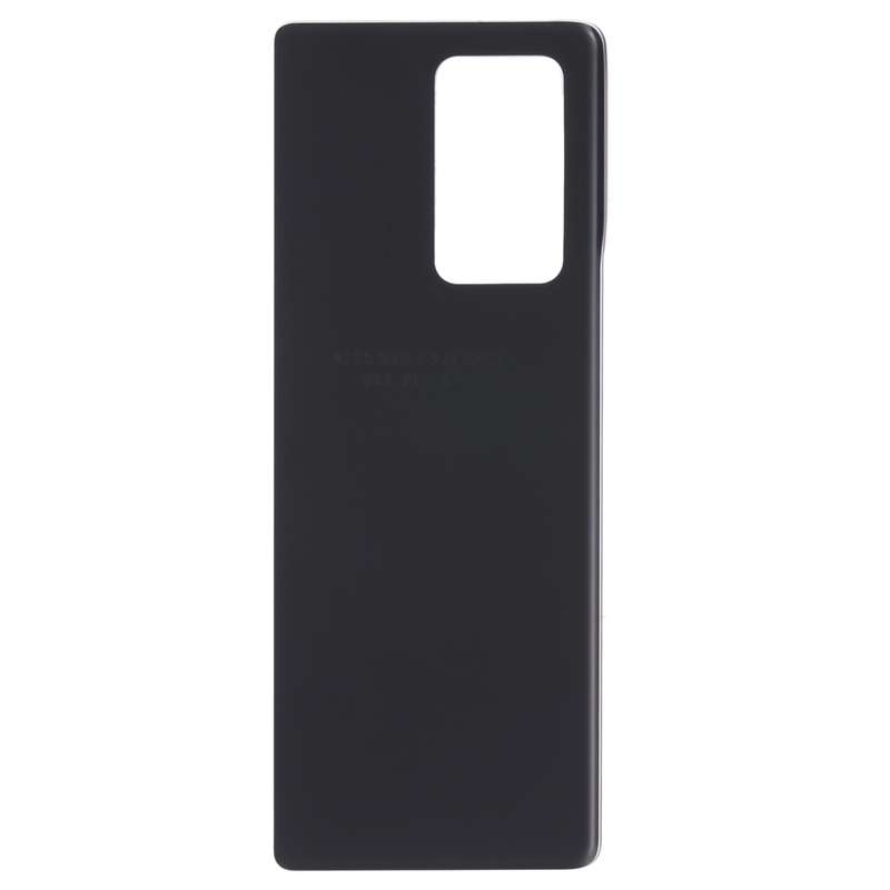 For Samsung Galaxy Z Fold2 5G SM-F916B Glass Battery Back Cover (Black)