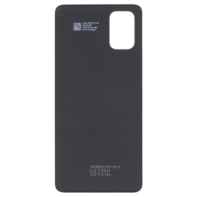 For Samsung Galaxy M31s 5G SM-M317F Battery Back Cover (Black)