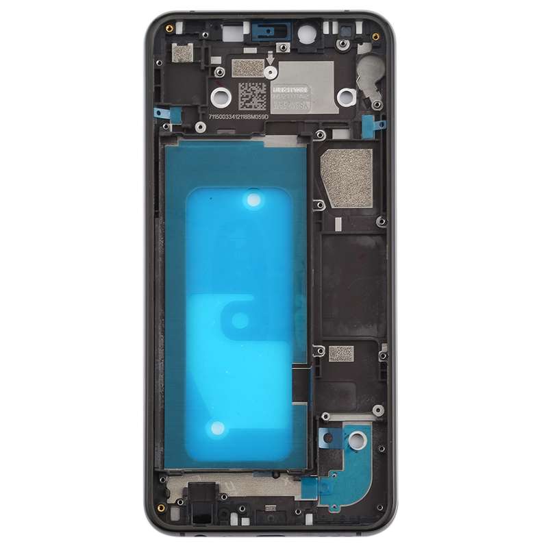 For Galaxy A6s Middle Frame Bezel Plate (Blue)