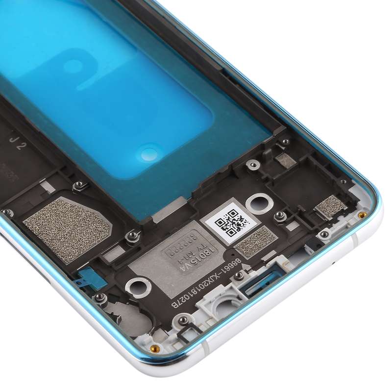 For Galaxy S10 5G Middle Frame Bezel Plate with Side Keys (Grey)