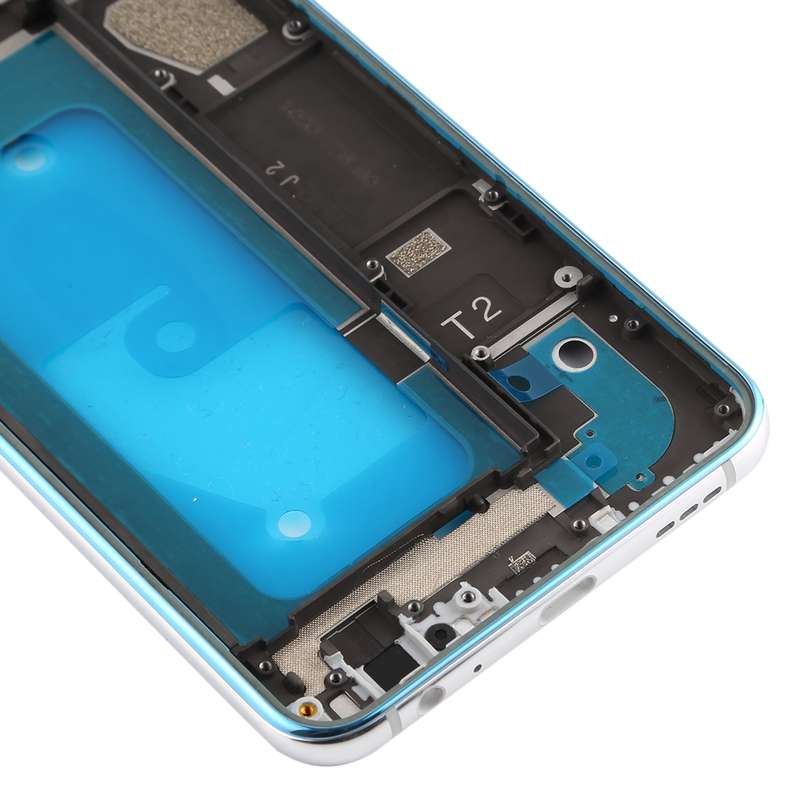 For Galaxy A6s Middle Frame Bezel Plate (Blue)