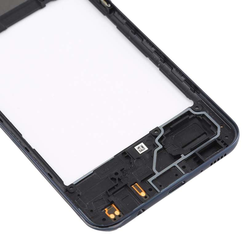 For Galaxy A30s Rear Housing Frame with Side Keys (Black)