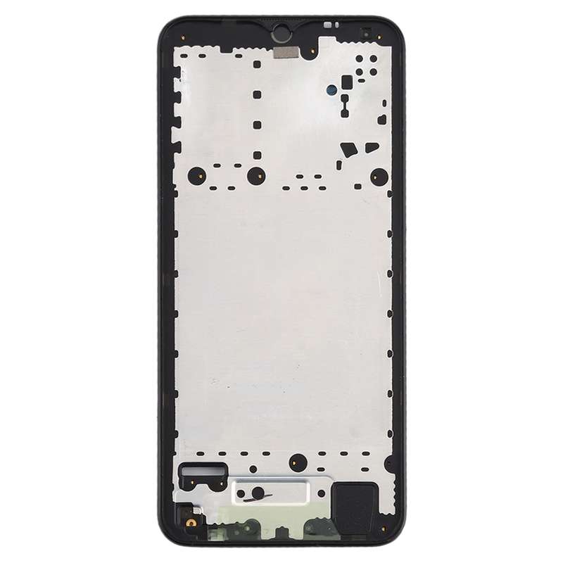 For Galaxy A20e Front Housing LCD Frame Bezel Plate (Black)