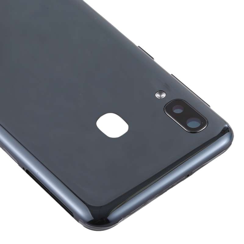 For Galaxy A20e Battery Back Cover with Side Keys (Blue)