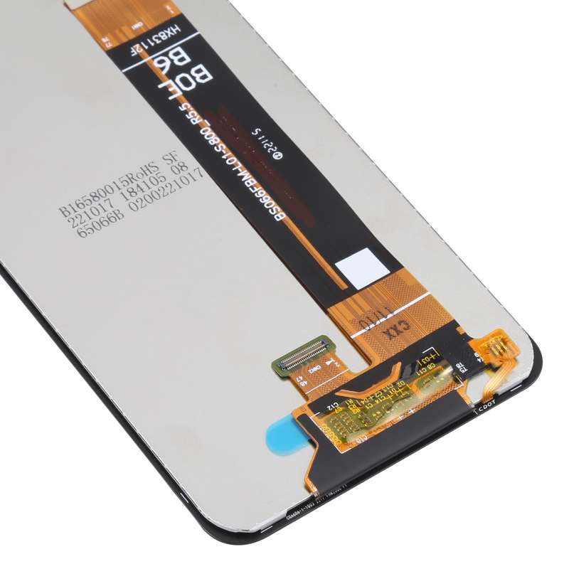 For Galaxy A10s Battery Back Cover with Side Keys (Black)