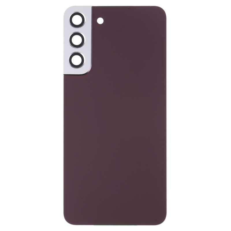 For Samsung Galaxy S22+ 5G SM-S906B Battery Back Cover with Camera Lens Cover (Pink)