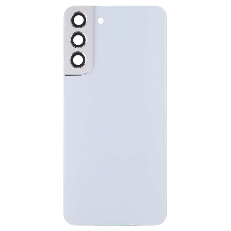 For Samsung Galaxy S22+ 5G SM-S906B Battery Back Cover with Camera Lens Cover (Purple)