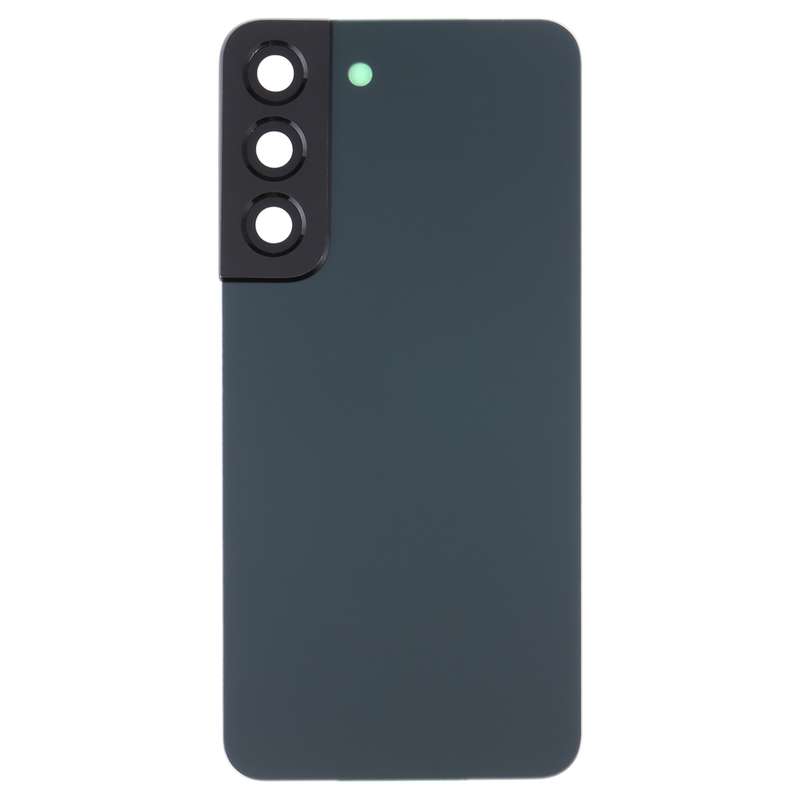 For Samsung Galaxy S22 5G SM-S901B Battery Back Cover with Camera Lens Cover (Grey)