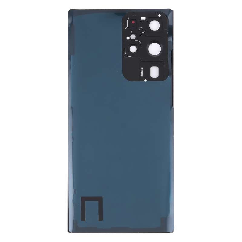For Samsung Galaxy S22 Ultra 5G SM-S908B Battery Back Cover with Camera Lens Cover (White)