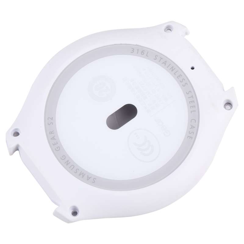 Rear Housing Cover with Glass Lens For Samsung Gear S2 SM-R720 (White)