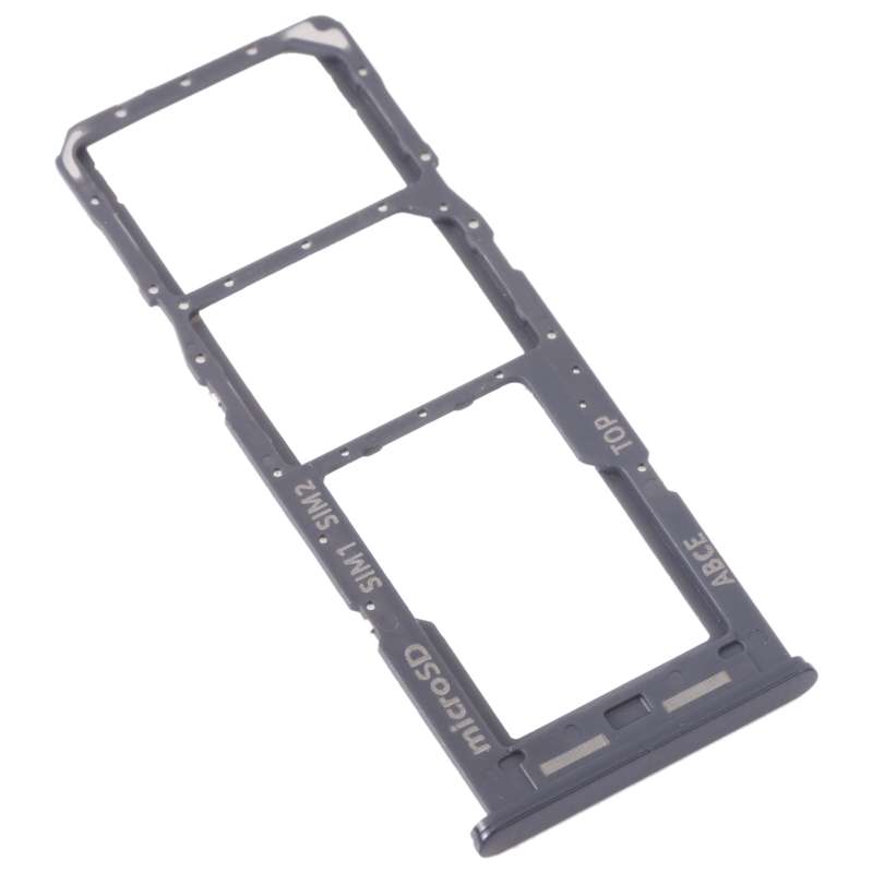 For Samsung Galaxy A23 SM-A235 Original SIM Card Tray + SIM Card Tray + Micro SD Card Tray (Blue)
