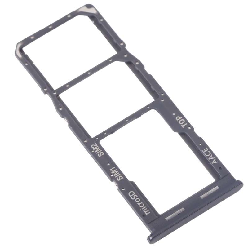 For Samsung Galaxy A13 SM-A135 Original SIM Card Tray + SIM Card Tray + Micro SD Card Tray (White)