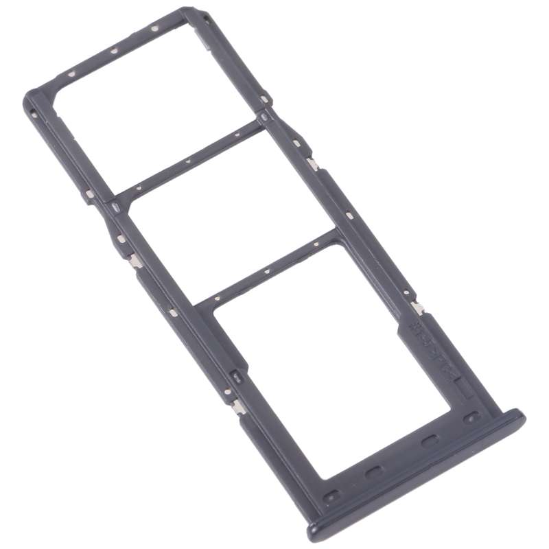 For Samsung Galaxy A13 SM-A135 Original SIM Card Tray + SIM Card Tray + Micro SD Card Tray (White)