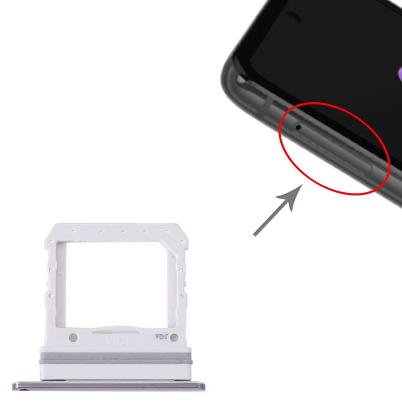 For Samsung Galaxy Z Flip 5G SM-F707B Original SIM Card Tray (Gold)