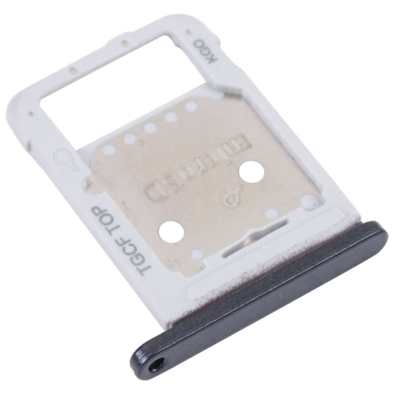 For Samsung Galaxy Tab S7 FE SM-T736 SIM Card Tray + Micro SD Card Tray (Black)