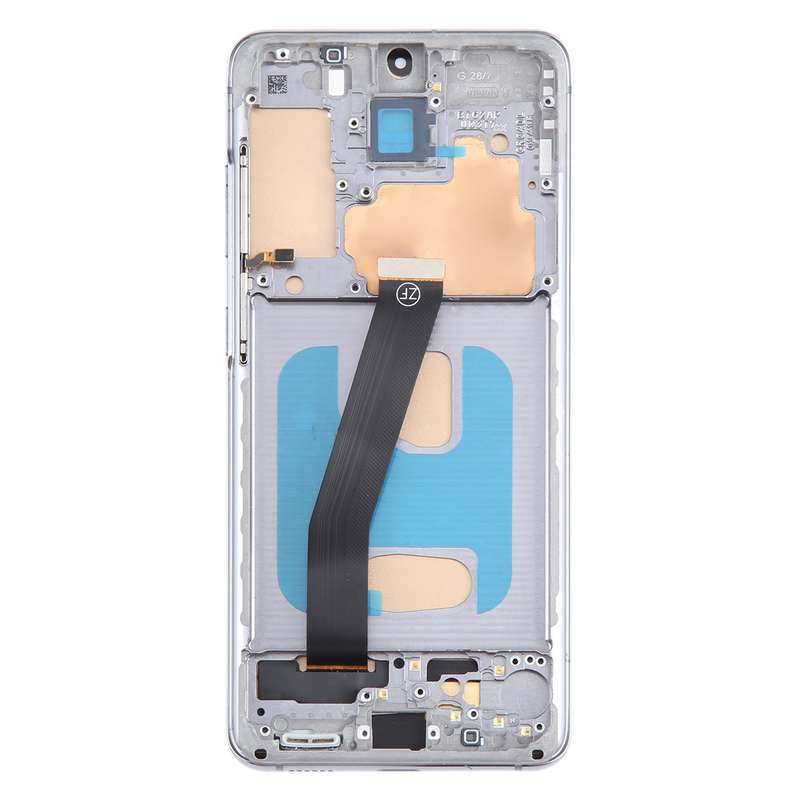 TFT LCD Screen For Samsung Galaxy S20 SM-G980 Digitizer Full Assembly with Frame,Not Supporting Fing