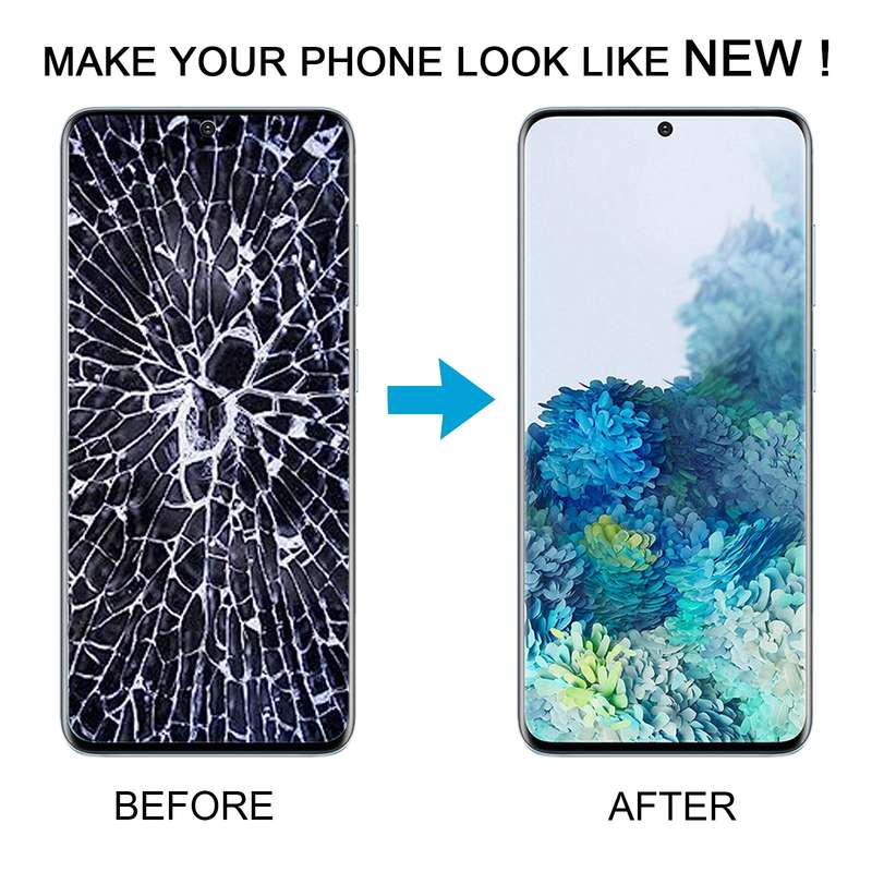 TFT LCD Screen For Samsung Galaxy S20 SM-G980 Digitizer Full Assembly with Frame,Not Supporting Fing