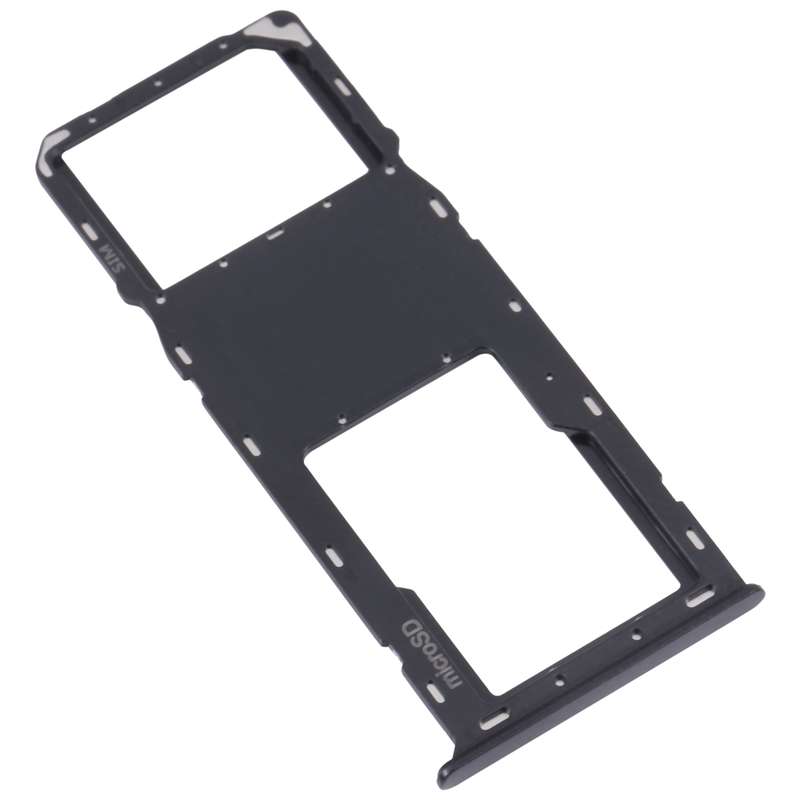 For Samsung Galaxy A03s SM-A037U Original SIM Card Tray + Micro SD card tray (Blue)