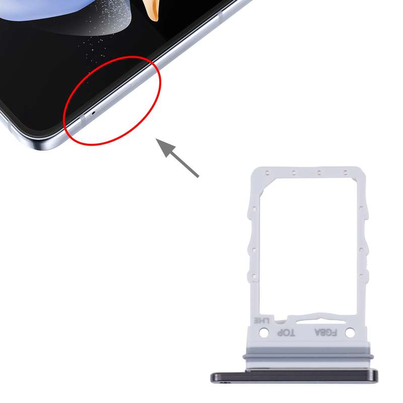 For Samsung Galaxy A04 Core SM-A042F Original SIM Card Tray + SIM Card Tray + Micro SD card tray(Gre