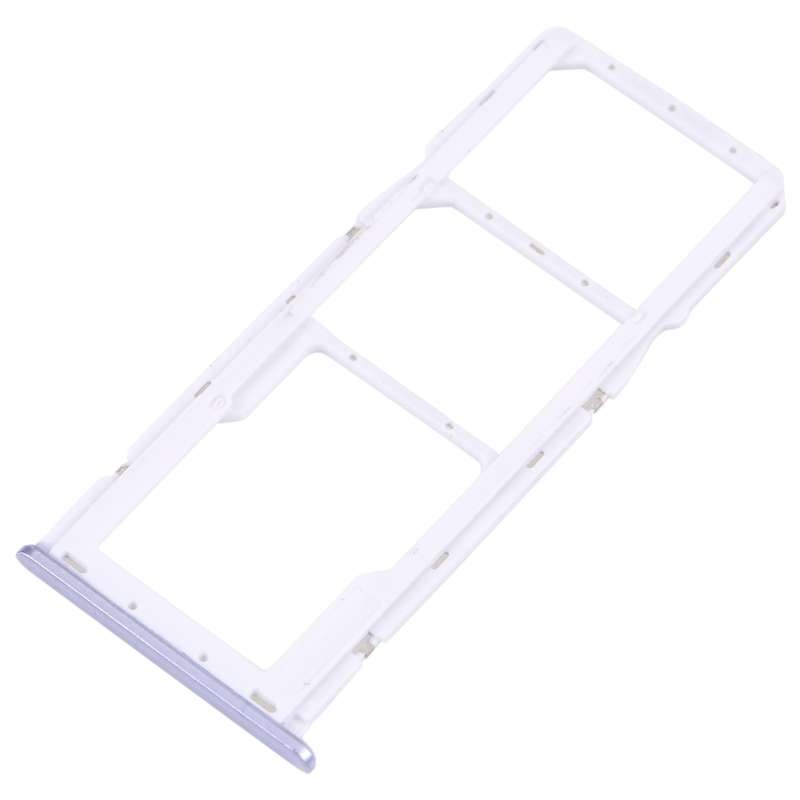For Samsung Galaxy M42 5G SM-A436B Original SIM Card Tray + SIM Card Tray + Micro SD card tray (Purp