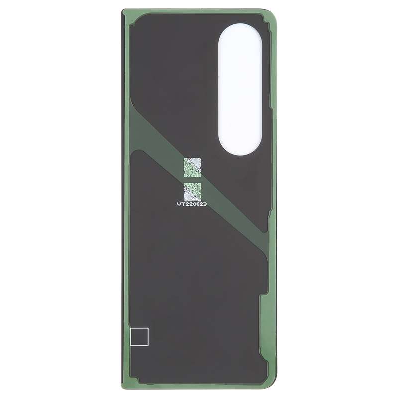 For Samsung Galaxy Z Fold4 SM-F936B Battery Back Cover with Camera Lens Cover(Black)