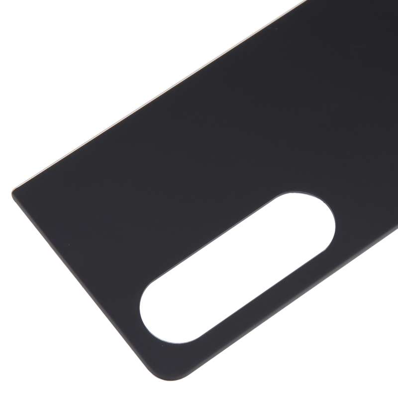 For Samsung Galaxy Z Fold4 SM-F936B Battery Back Cover with Camera Lens Cover(Black)